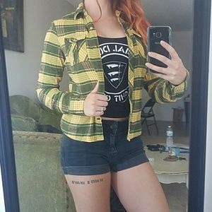 Yellow Flannel Shirt